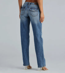 '90s Style Low-Rise Relaxed Fit Jeans