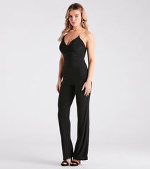 Sultry Night Out Vibes Backless Jumpsuit