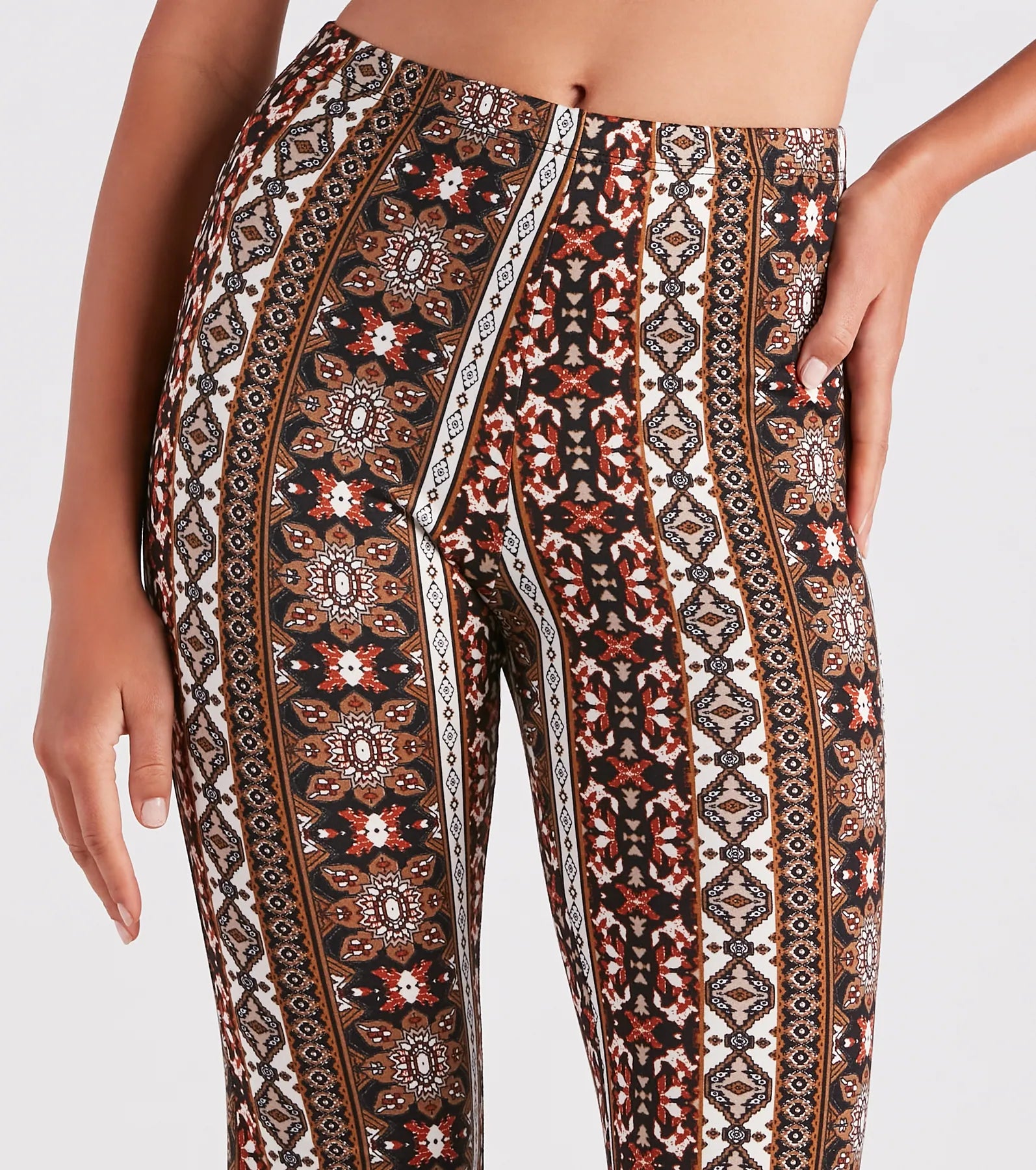 Bohemian Girl High Rise Flare Pants