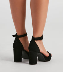 Styles Like A Charm Basic Block Heels