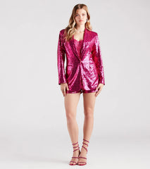 Made For The Glamour Sequin Shorts