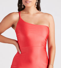 Stacey Formal One-Shoulder Mermaid Dress