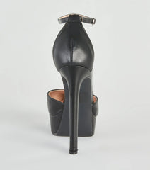 She's So Chic Platform Stiletto Pumps