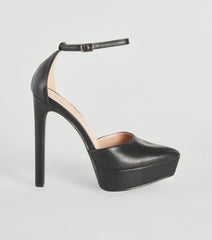 She's So Chic Platform Stiletto Pumps