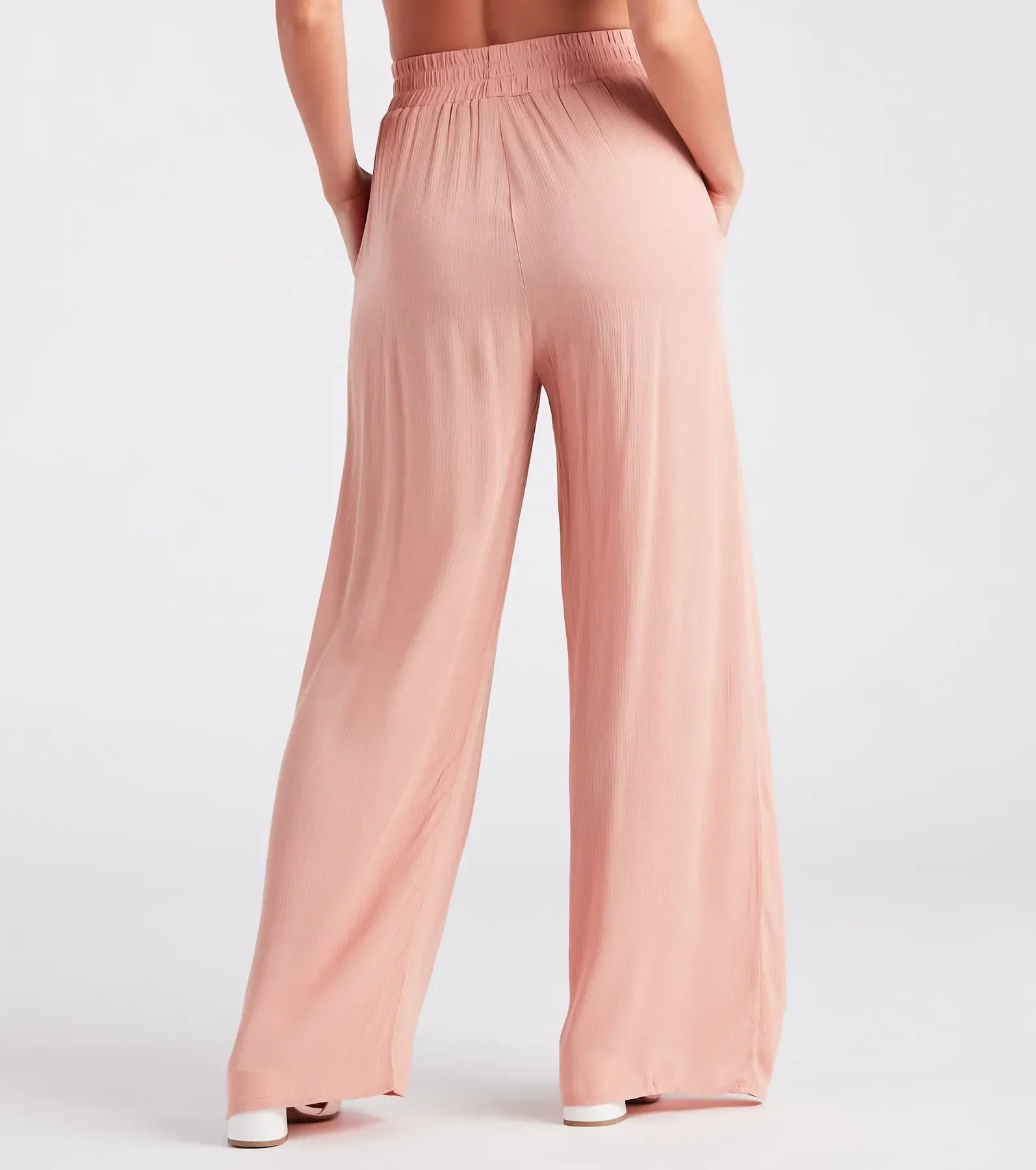 Casual Weekend Plans Wide-Leg Pants