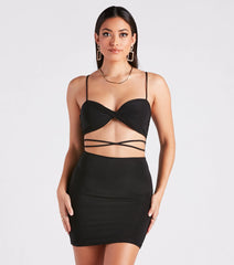 If You Seek Sexy Cutout Mini Dress