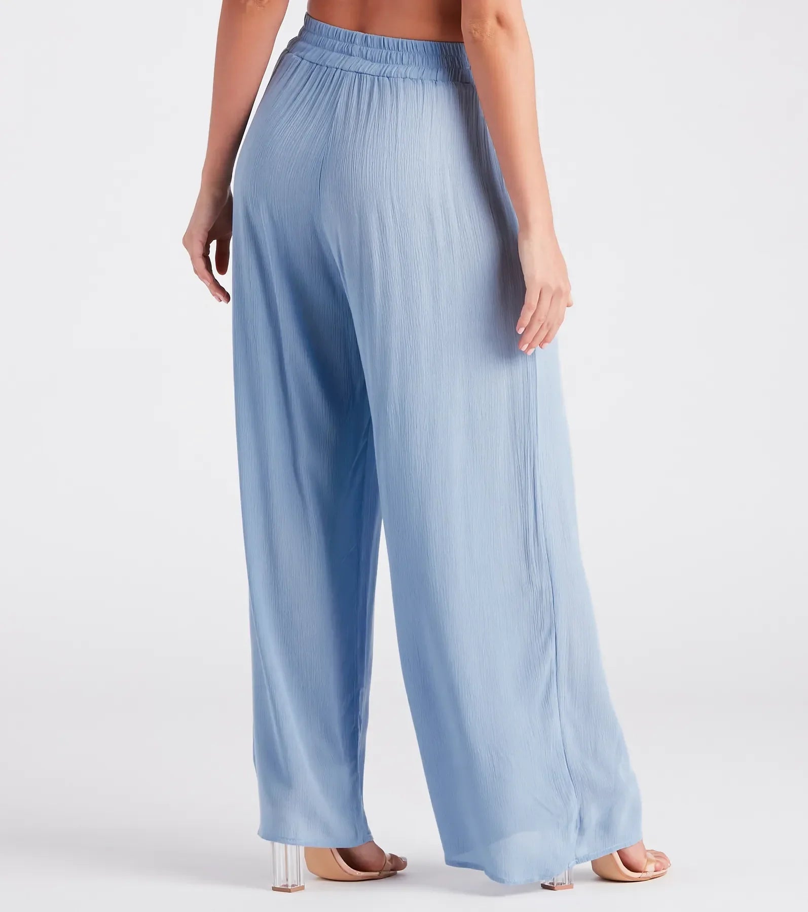 Casual Weekend Plans Wide-Leg Pants